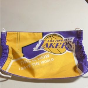 Los Angeles Lakers how I save the world mask